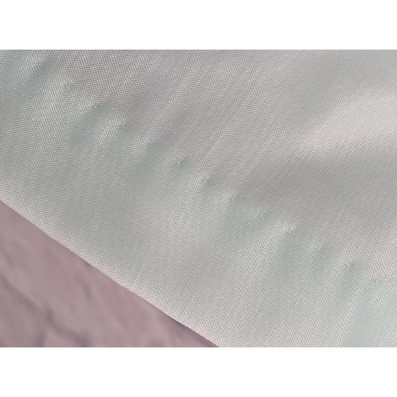 SINGLE STITCH!😍Vntg Barbizon Nightgown M Pale Mint Satin Embroidered Lace Trim - Picture 10 of 16